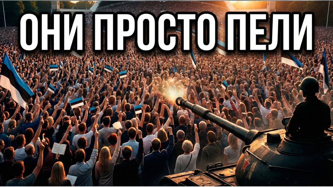 Что сделали 100 000 ЭСТОНЦЕВ, когда увидели СОВЕТСКИЕ ТАНКИ?