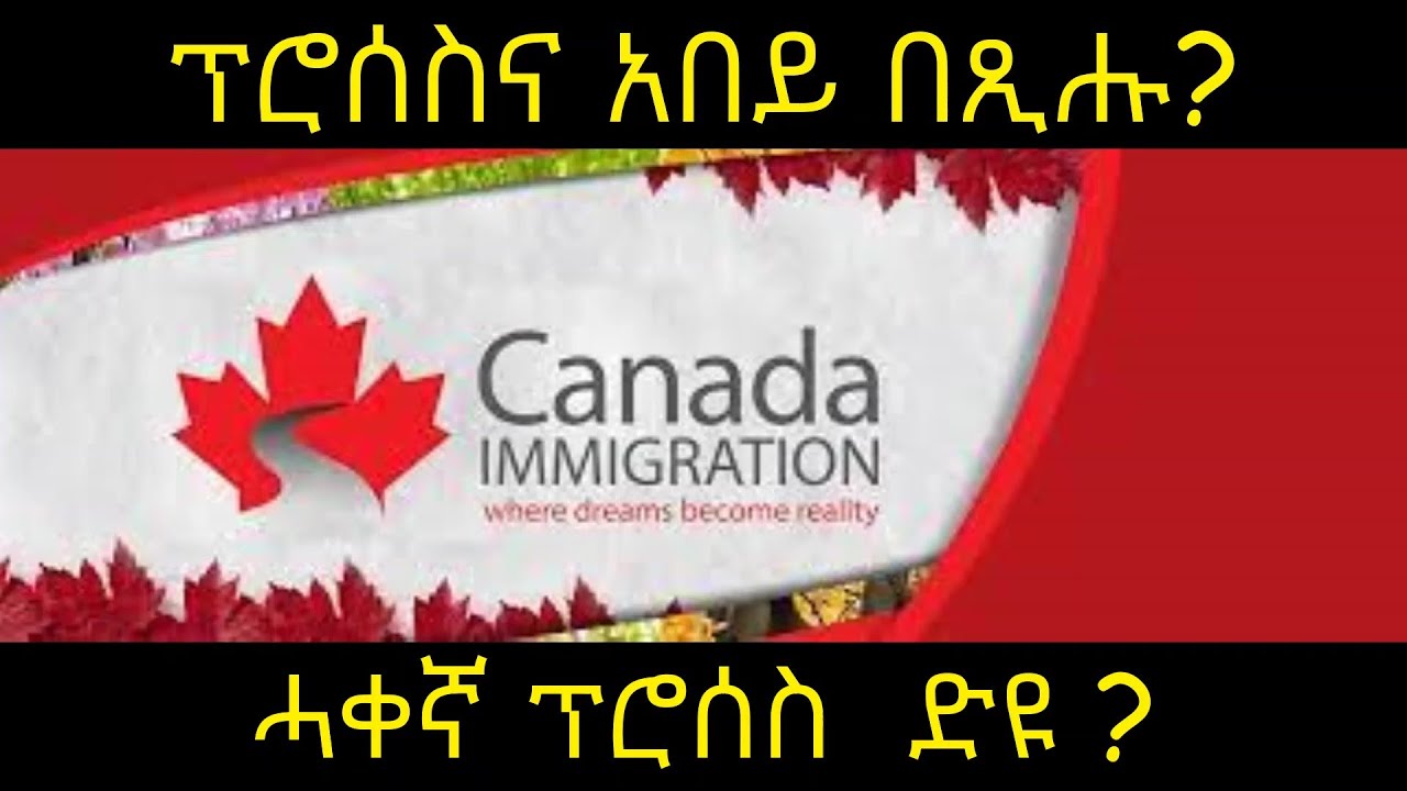 ፕሮሰስ ናይ ካናዳ  ዘለኩም በዚ አገባብ ፕሮሰስኩም ክትከታተሉን ሓቅነቱ ከተረጋግጹን ትክእሉ