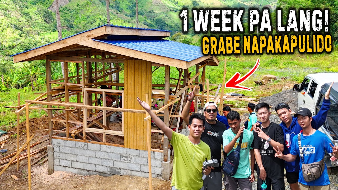 PART-2 | ISANG LINGGO PA LANG NA PABAHAY PORMADO NA!