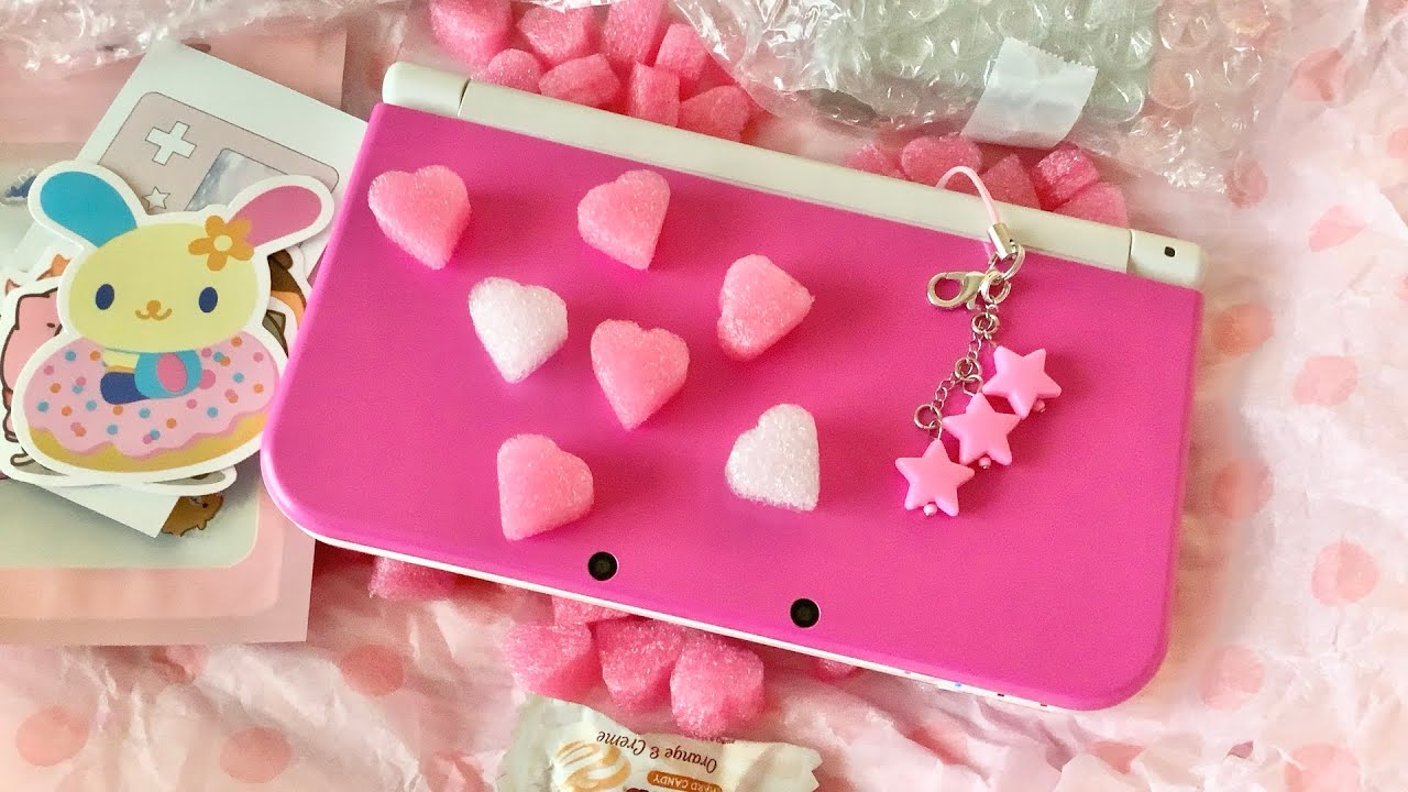Unboxing Hot Pink💘 New Nintendo 3DS XL ~ Happy Valentine’s Day💝