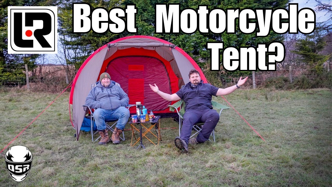 Lone Rider MotoTent // Winter Camping & Fish n Chips // 4K