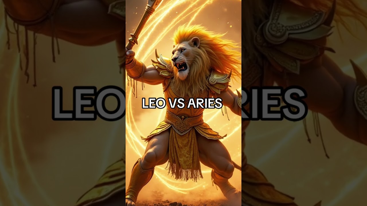 Leo vs Aries #astrology #zodiacsigns #horoscope #zodiac #leo #aries