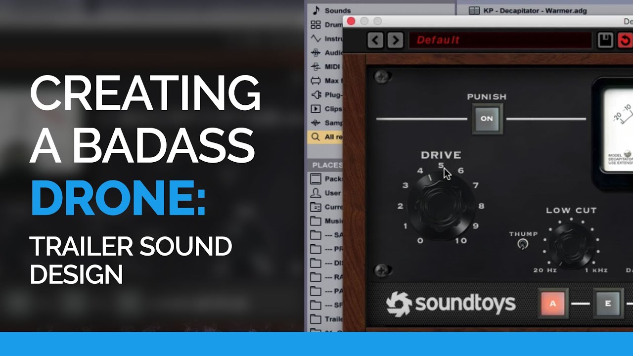 Creating A Badass Drone - Trailer Sound Design Evenant Course