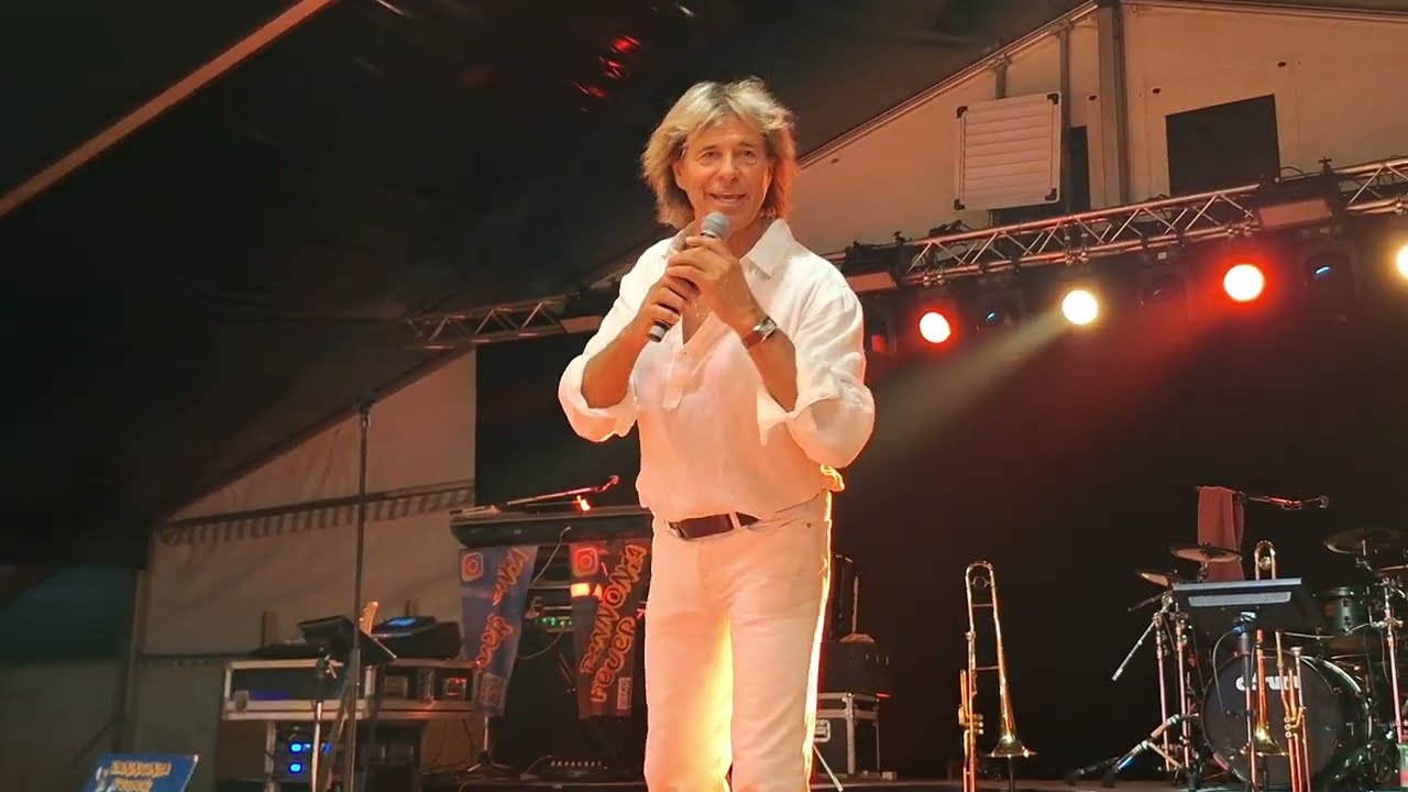 Hansi Hinterseer beim Golser Volksfest im Weinzelt vom Montag, 12.8.2024