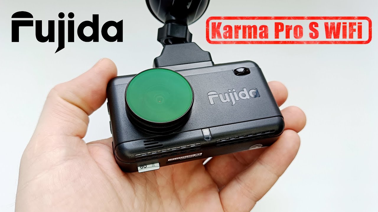 Fujida Karma Pro S WiFi видеорегистратор с GPS, радар детектором и WiFi модулем