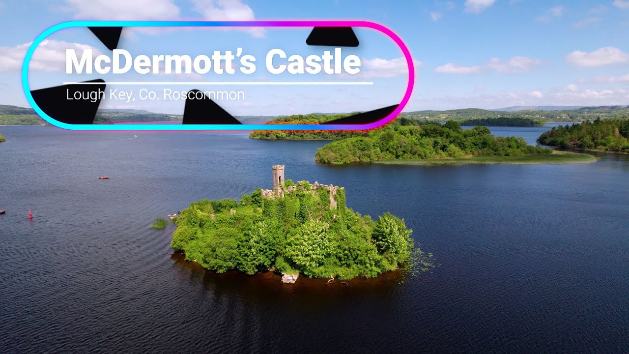 McDermott's Castle | Lough Key | Co. Roscommon | Ireland  - DJI Air 2S Drone Video 4K