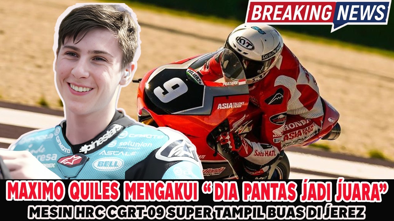 Honda Bangkit?! Veda Ega Pratama Ubah RC-GP09 Jadi Senjata Mematikan