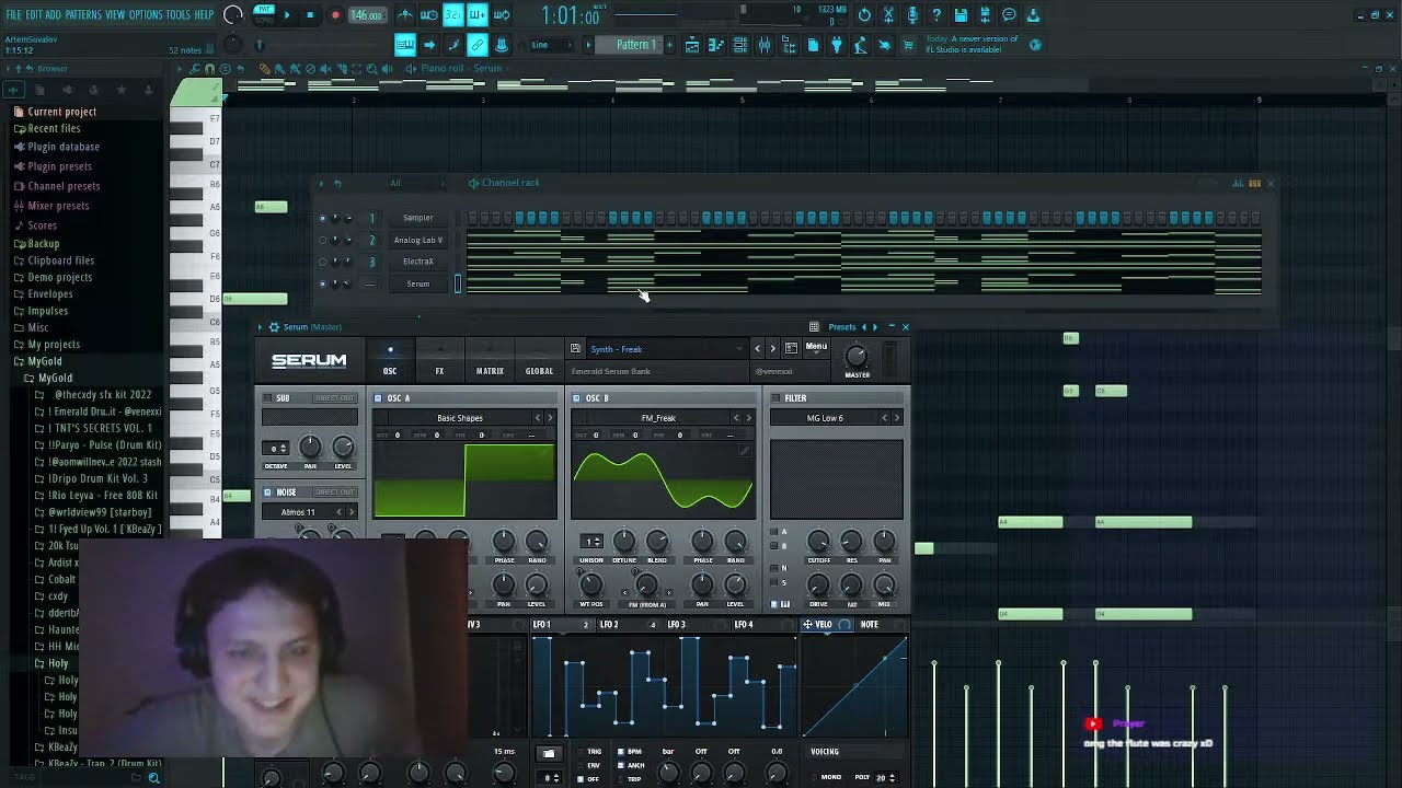 Jetale making beats live! [1]