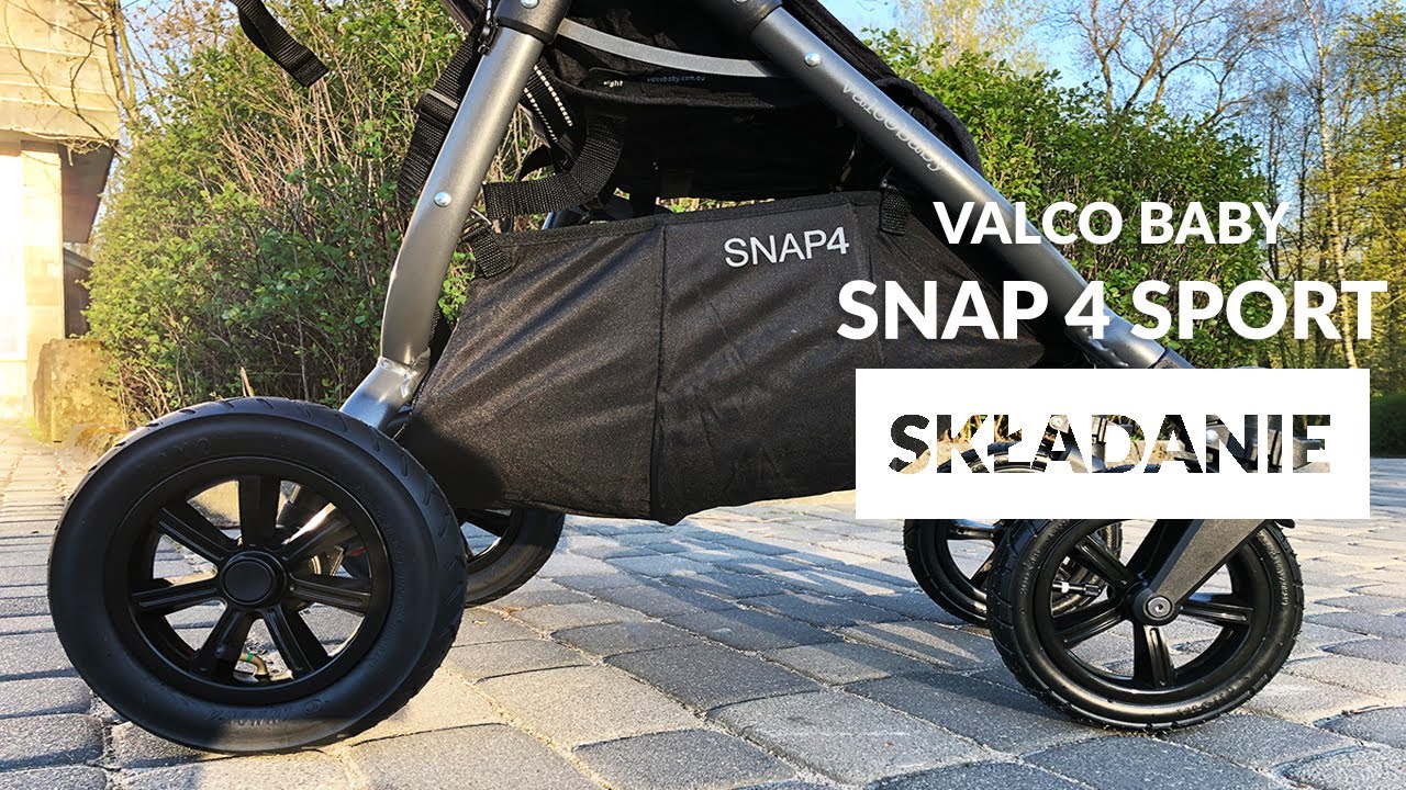 VALCO BABY SNAP 4 SPORT SKŁADANIE W&Oacute;ZKA - BOBOBLOG.PL