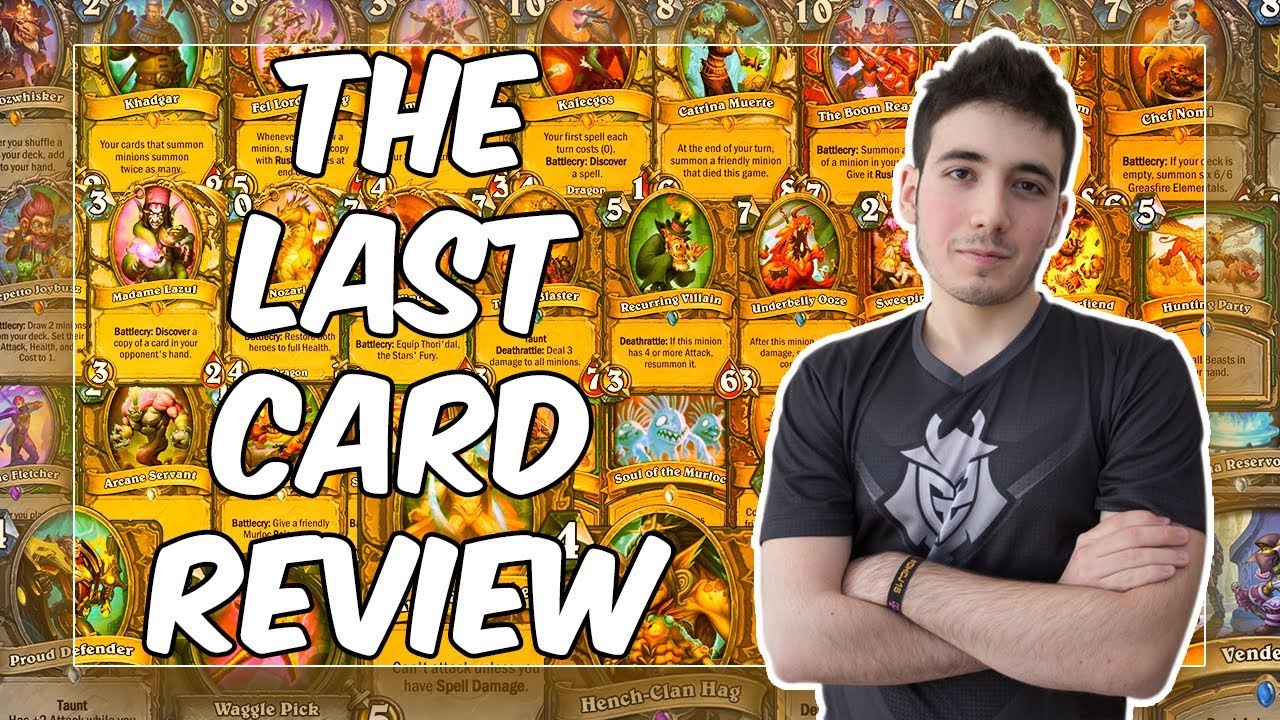Rise of Shadows Card Review #6 | Hearthstone