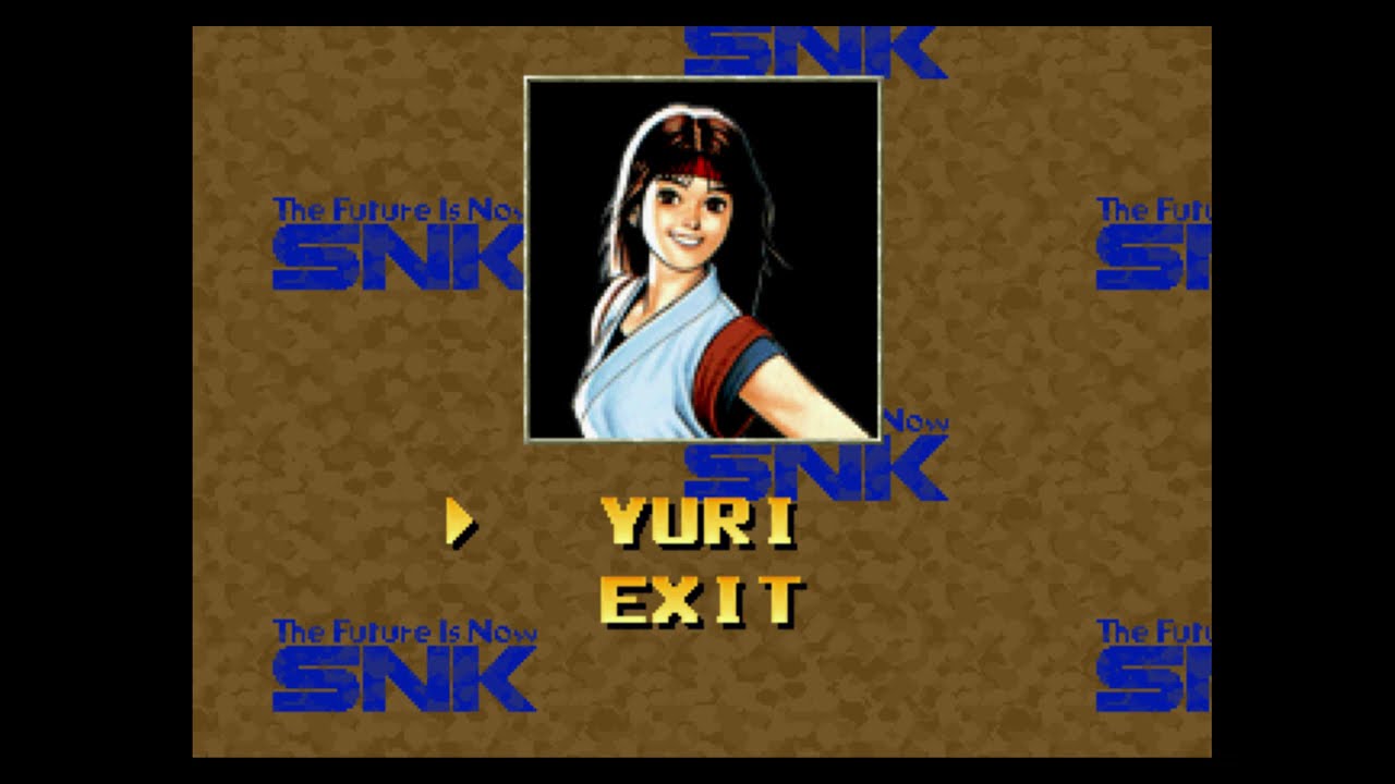 The King of Fighters '95 private mode (PlayStation/PS1)