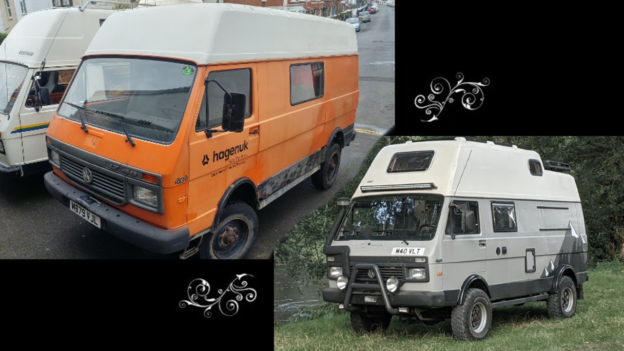VW LT 4x4  Camper Van Build - 3 years in 30 minutes! #timelapse