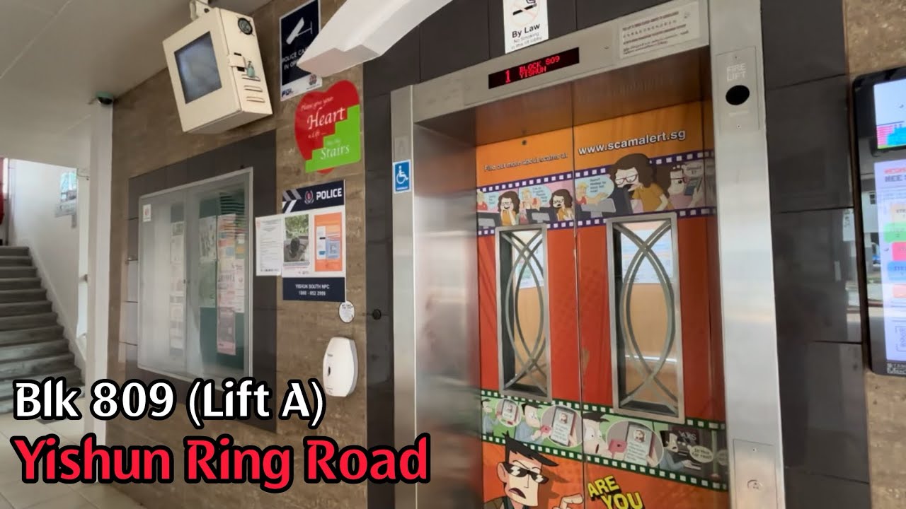 🔴 Blk 809 Yishun - Mitsubishi [Lift A]