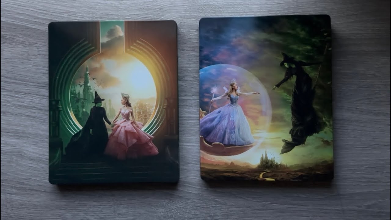 Распаковка коллекционного издания Wicked: For Good Steelbook | Сравнение с оригинальным коллекцио...