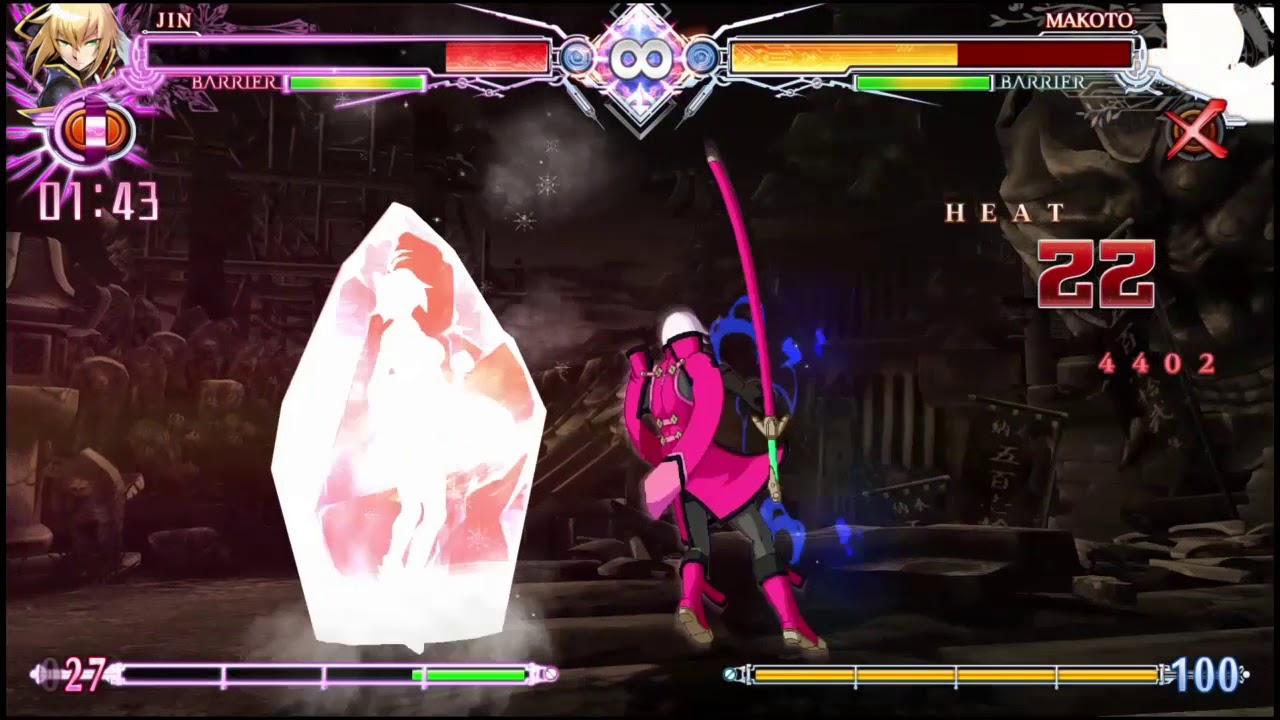 BBCF2 【JIN KISARAGI COMBOS - Act II】