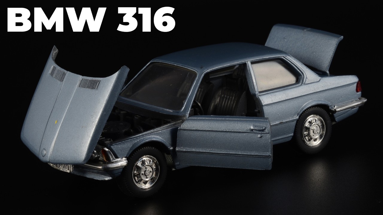 Игрушки 1970-х: BMW 316 E21 || Schuco Modell || Сделано в Западной Германии