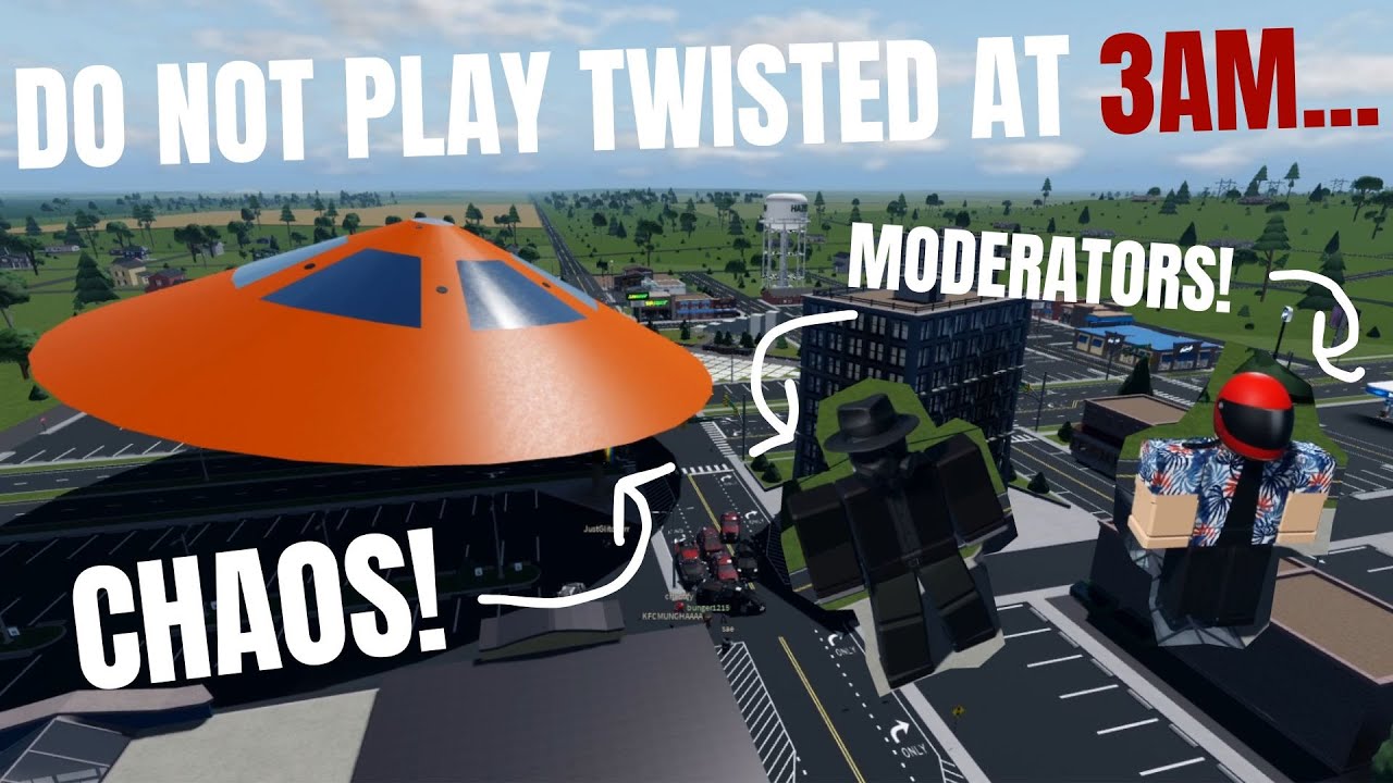 Не играйте в Roblox Twisted в 3 часа ночи! Модераторы устраивают хаос! Roblox Twisted, часть 49