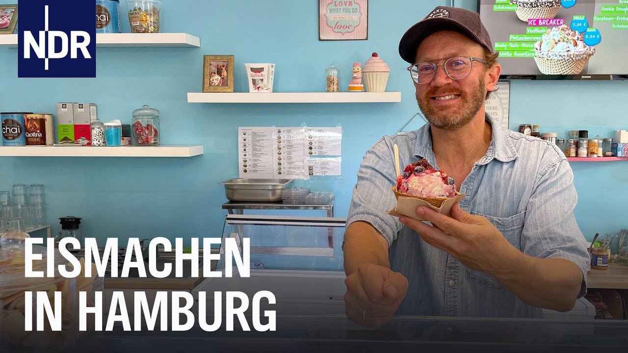 Von Franzbrötchen bis Chili: Eis in Hamburg | Die Nordreportage| NDR Doku