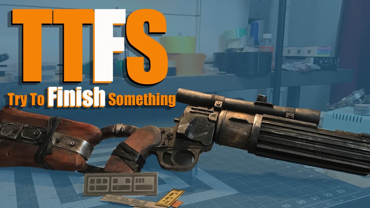 TTFS: I Remake And Modify A Rubies Boba Fett Blaster