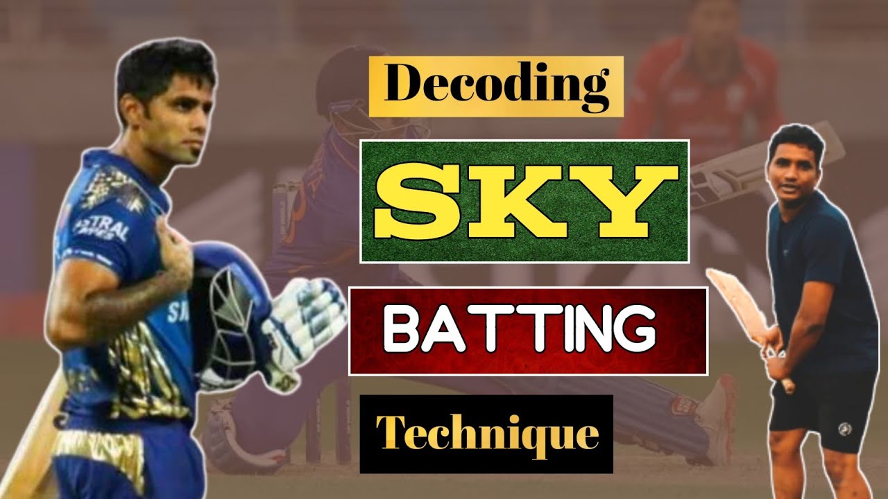 Decoding - Surya kumar yadav batting technique.... tamil