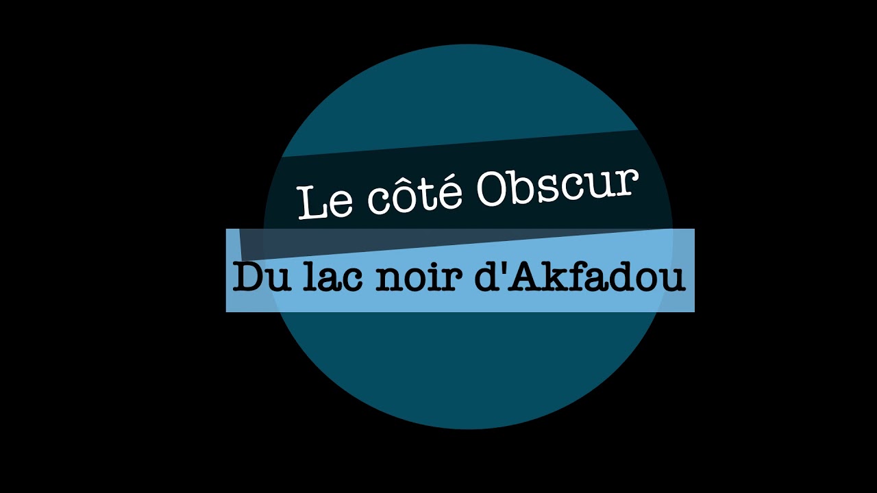 Le lac noir d'Akfadou en danger