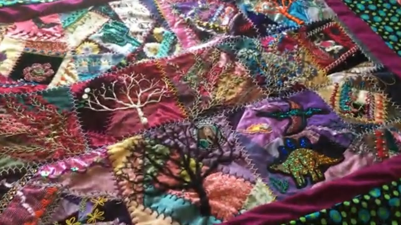 Crazy Quilt Friday on Sunday ~ Whackadoodle Quilt Top Comes Together ~ DancesWithPitBulls ~