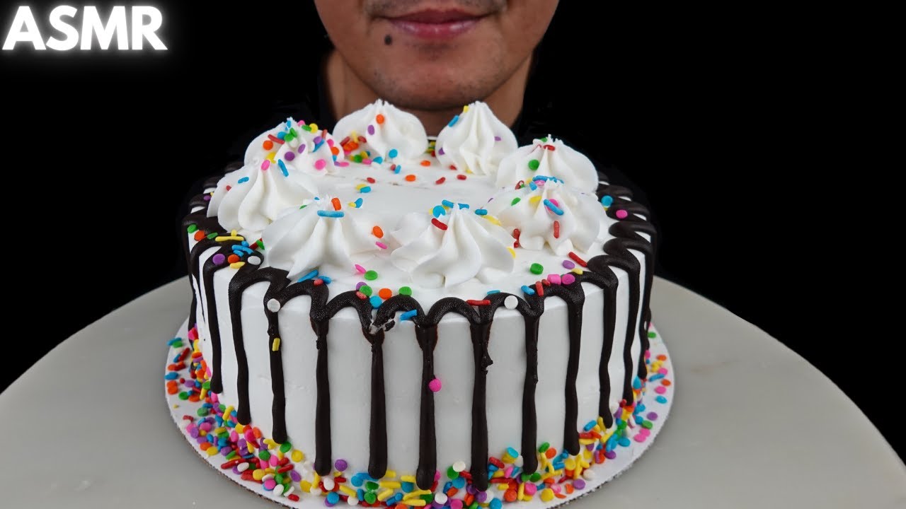 ASMR | Walmart Confetti Cake | The Hangry Mole
