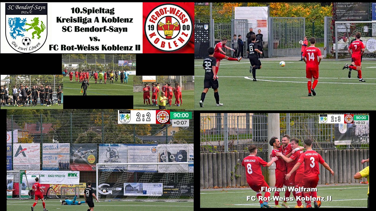 SC Bendorf-Sayn vs. FC Rot-Weiss Koblenz II