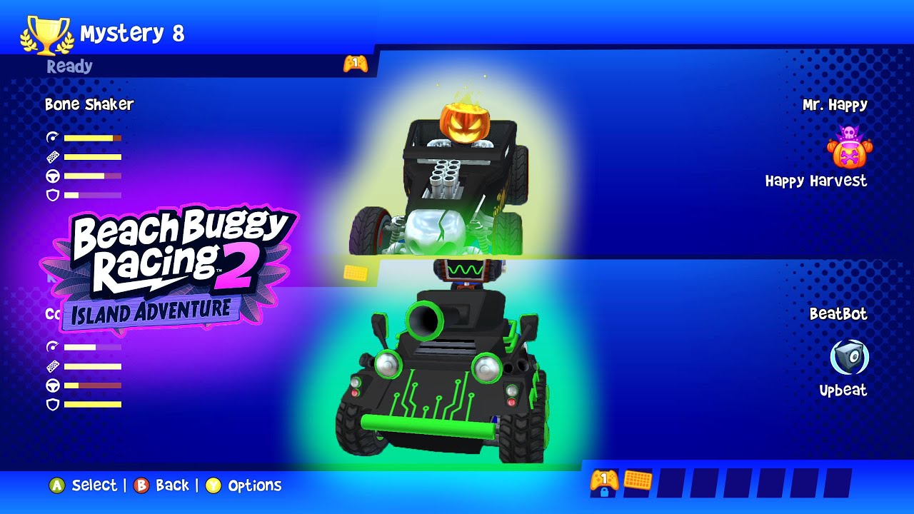 Mr. Happy vs Beatbot - Beach Buggy Racing 2 Island Adventure