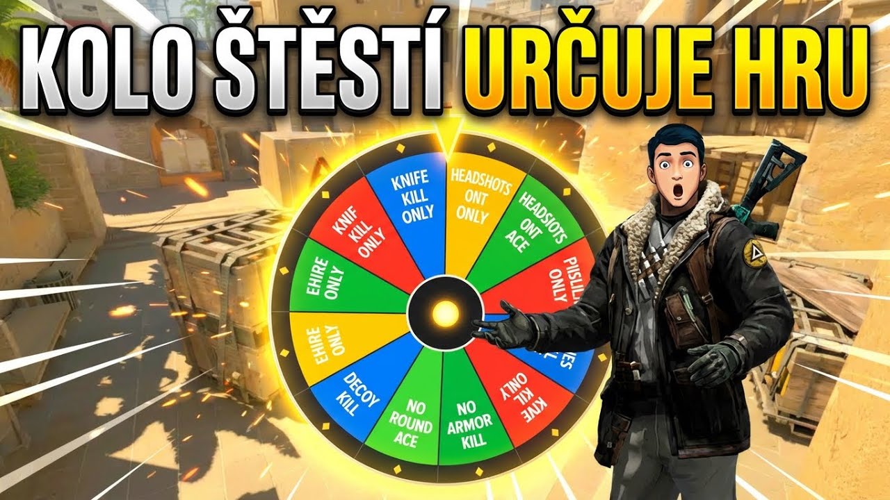 ULTIMÁTNÍ CS2 CHALLENGE S KOLEM ŠTĚSTÍ/NEŠTĚSTÍ...