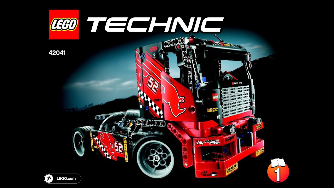 42041 LEGO Race Truck Technic instruction booklet