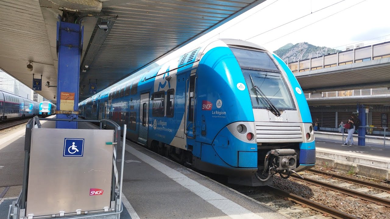 GPF n°100 : Trains en gare de Grenoble TER Grenoble z24500 et CORAIL et tgv inoui Saison 2
