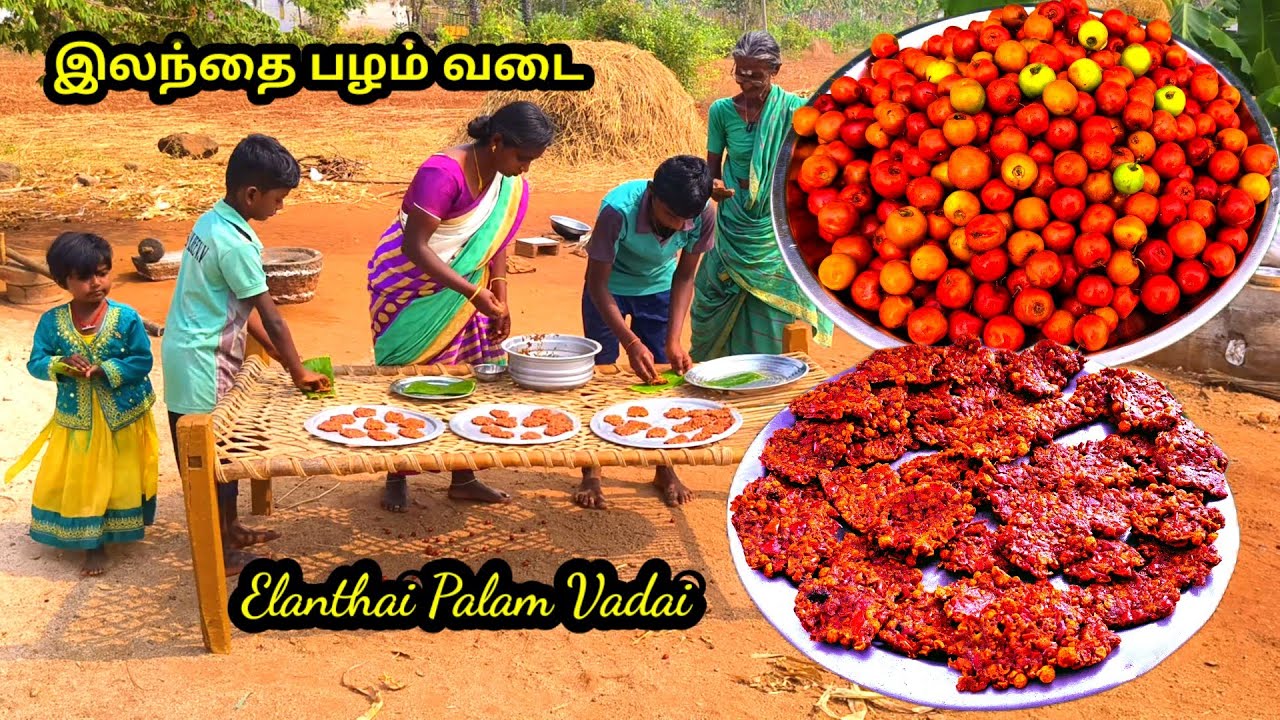 இதோ பாருங்க #இலந்தை  வடை l #இலந்தை பழம் வடை l #jujube recipes l #traditional snacks recipes 