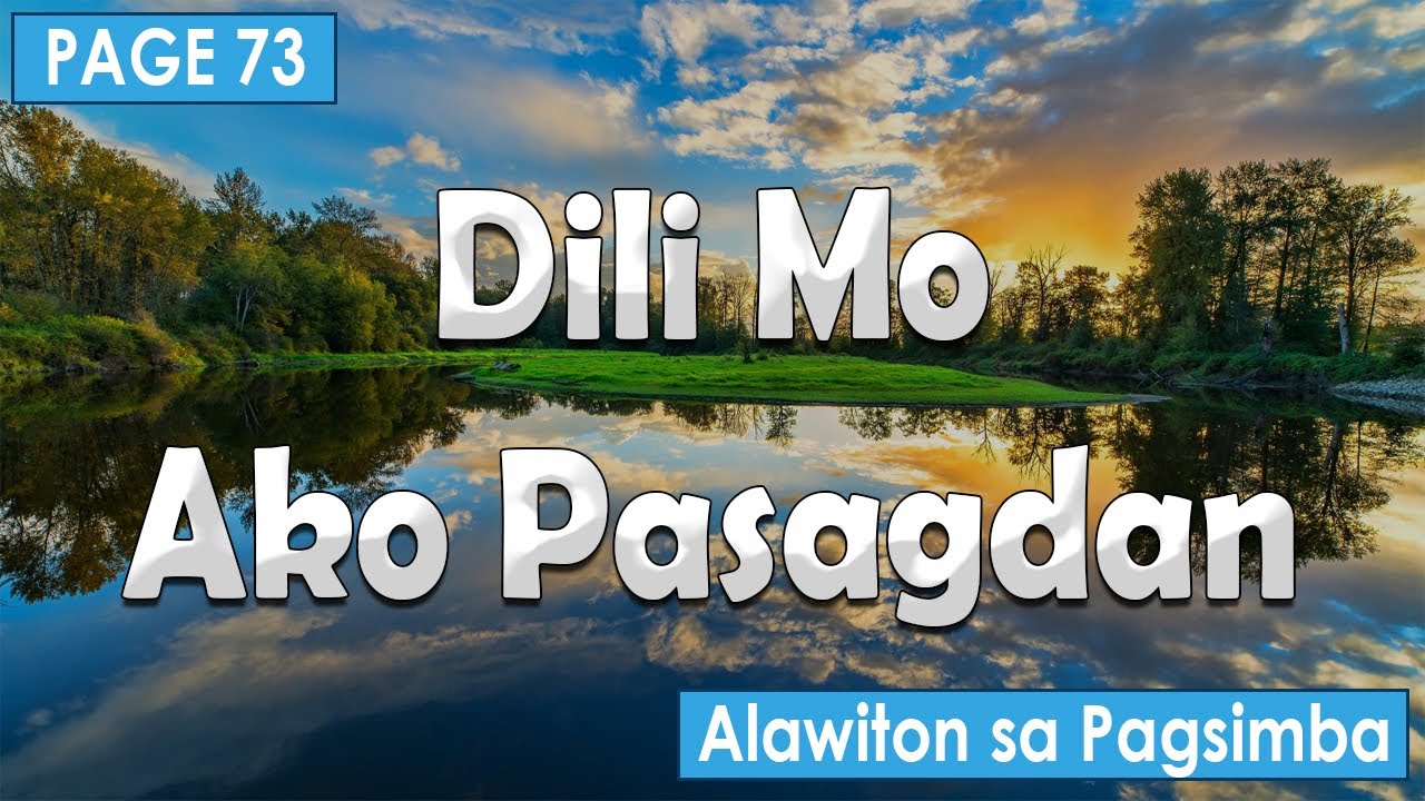 Dili Mo Ako Pasagdan