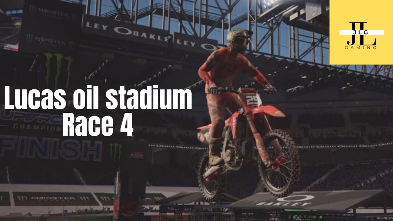 Monster Energy supercross Lucas oil stadium race 4