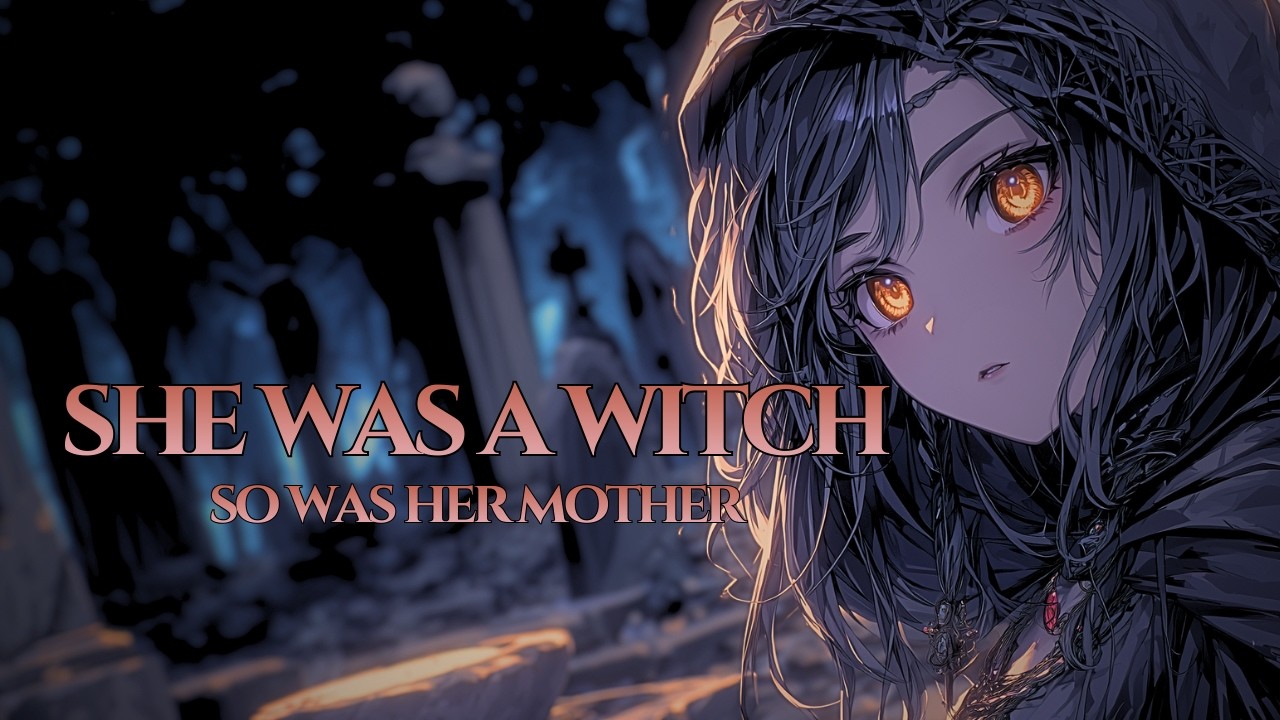 Dark Folk Witch Song | She Was A Witch, So Was Her Mother (Lyrics Video)