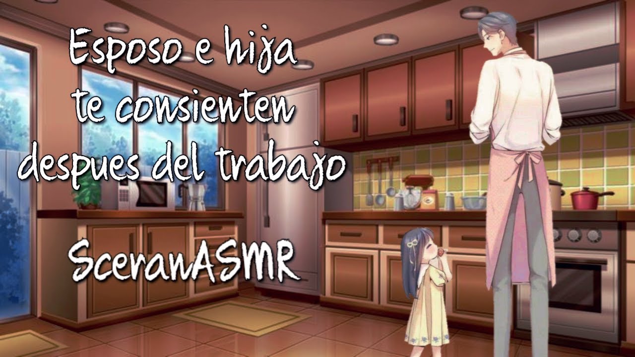 Esposo e hija te consienten después del trabajo | ASMR Roleplay