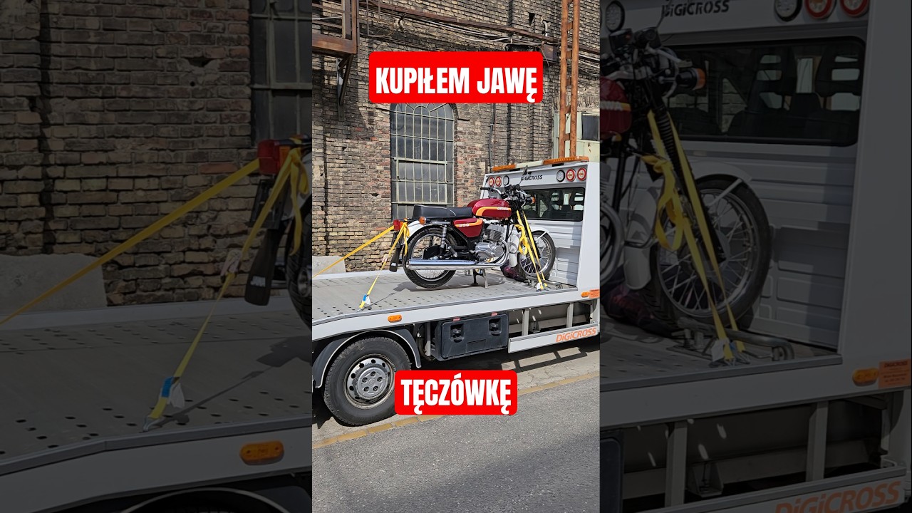 JAWA TĘCZÓWKA Z 1987 ROKU - SPRZEDA SIĘ? #jawa #mz #szafran #motoryzacja #motocykle #ddr #prl #cz