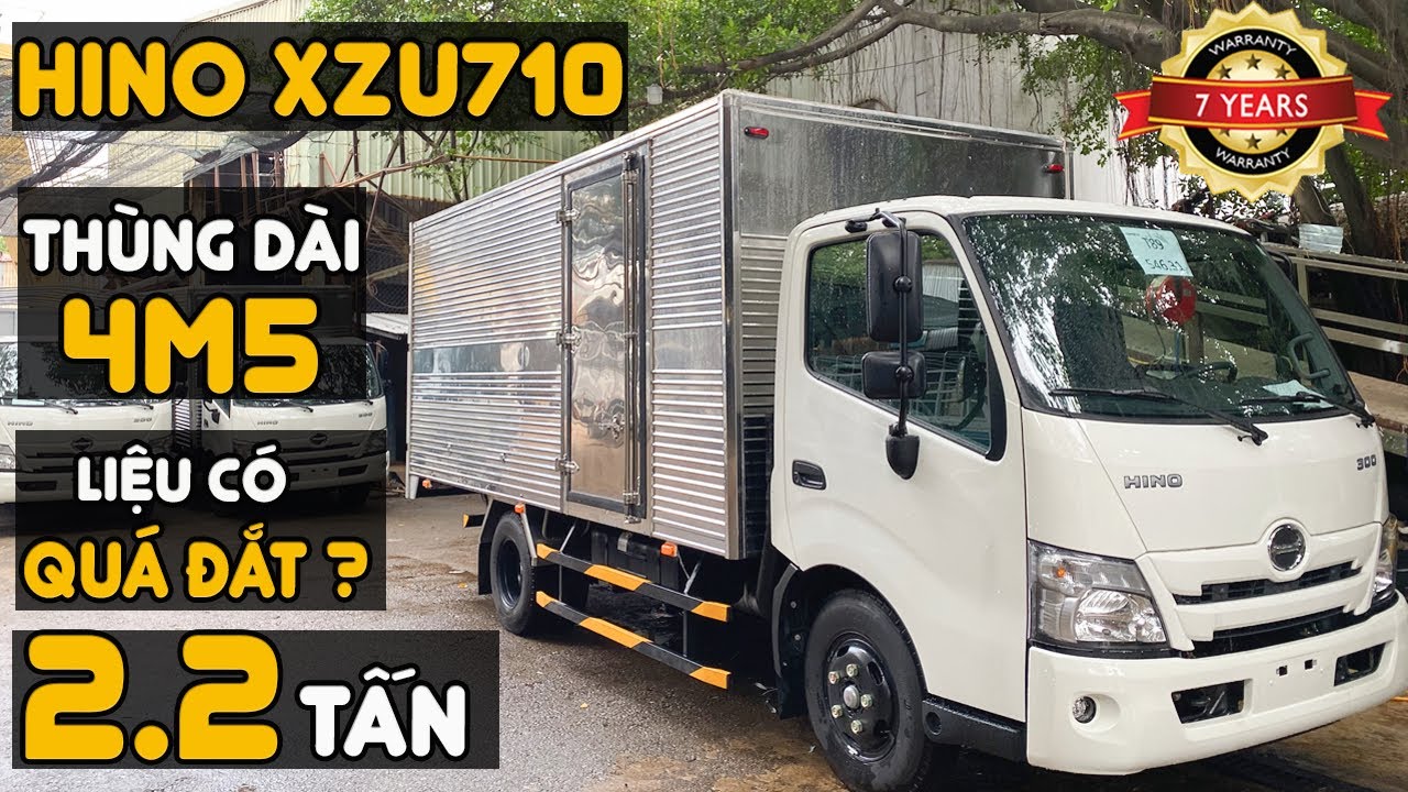 Xe Tải Hino 2T5 XZU710L Th&ugrave;ng K&iacute;n D&agrave;i 4m5 | Bỏ Ra 600 Triệu Liệu C&oacute; Xứng Đ&aacute;ng ?
