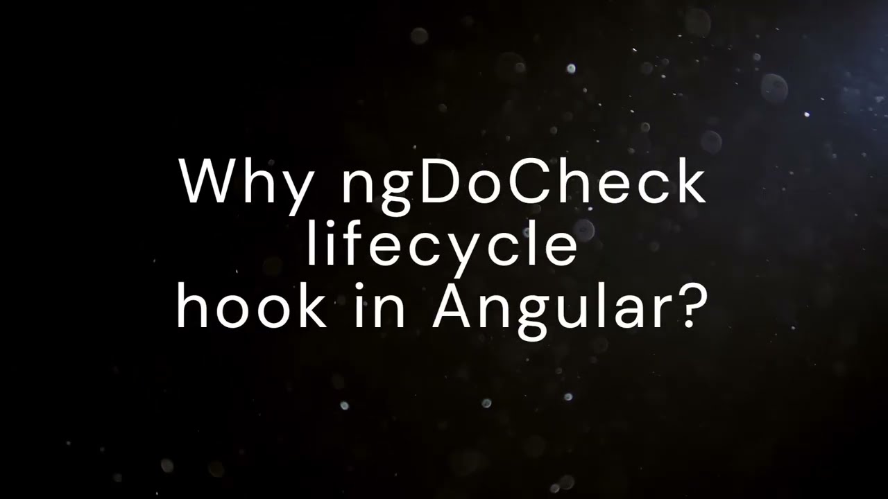 How ngDoCheck lifecycle hook works in angular | #angularinterview