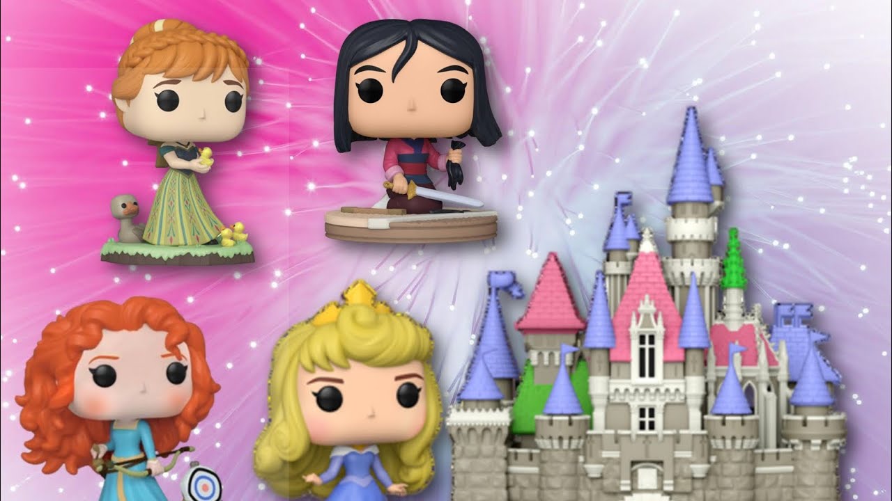 Ultimate Princess Funko Pops 👑 Final Wave REVIEW : Mulan, Merida Anna, Aurora 🏰✨ NEW