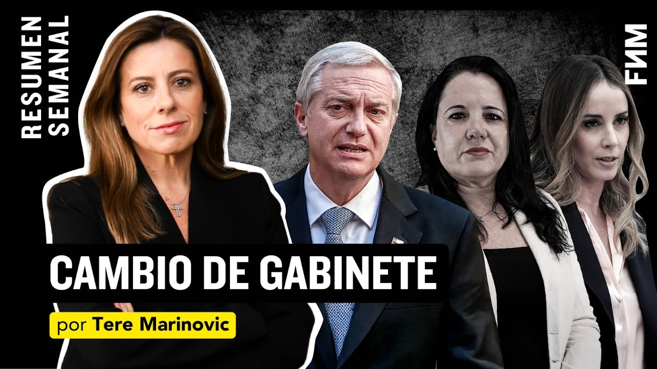 Cambio de gabinete l Tere Marinovic en FNM #Kast #Steinert #Sedini