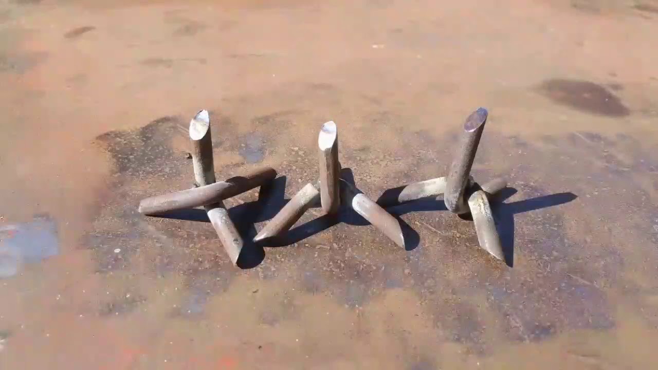 How to make ROAD SPIKES !!!