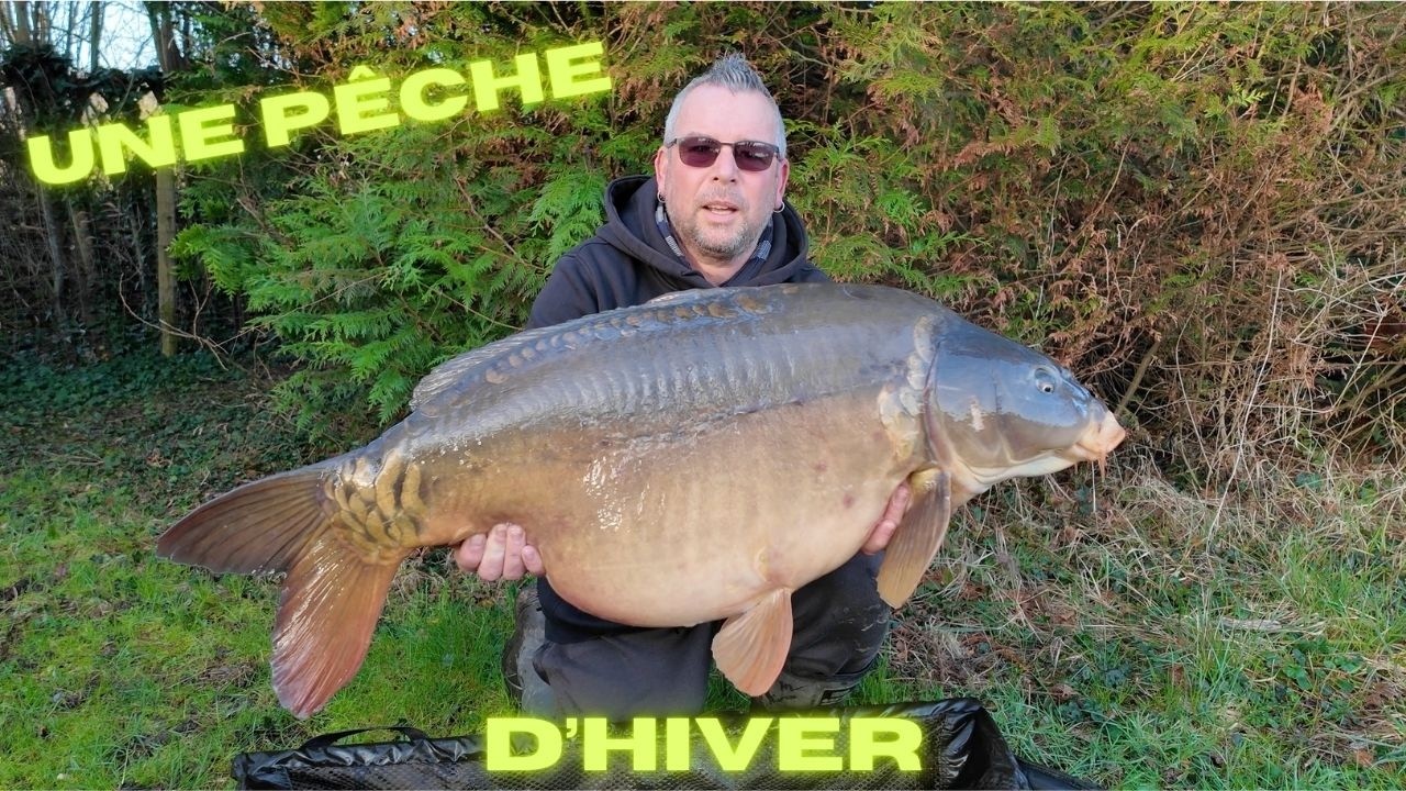 Pêche d'hiver sur un plan d'eau inconnu!
