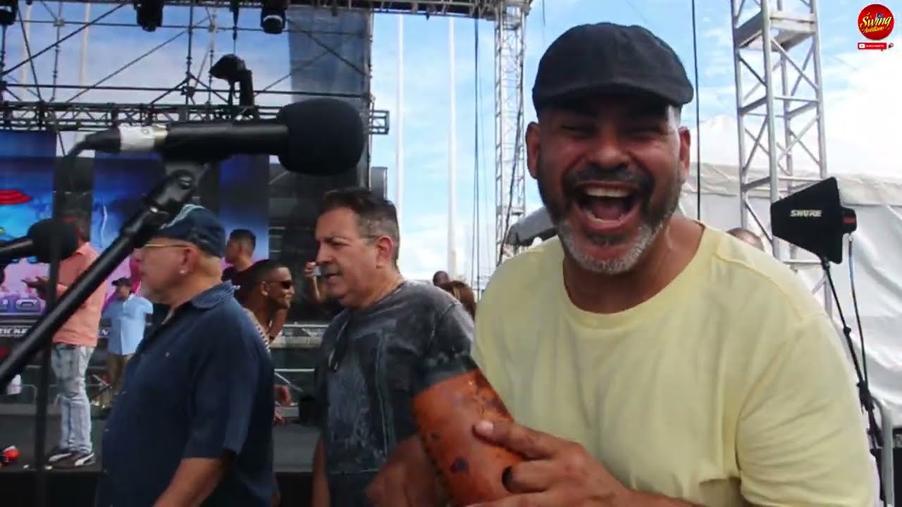Ensayo en el Dia Nacional de La Salsa en Puerto Rico..Oscar De Leon y la Orquesta de Planta(2020)