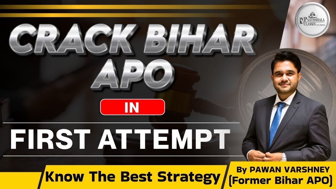 How to Crack Bihar APO in First Attempt | Strategy by Former Bihar APO