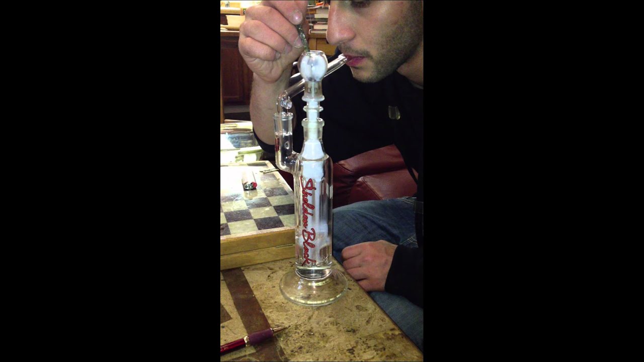 Sheldon Black 6 Arm Tree Perc with OIL DOME