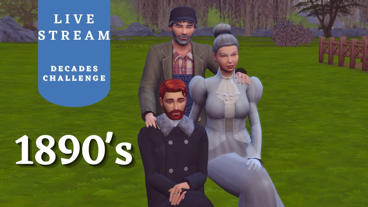 Starting the Decades challenge from SCRATCH!!! ~The sims 4