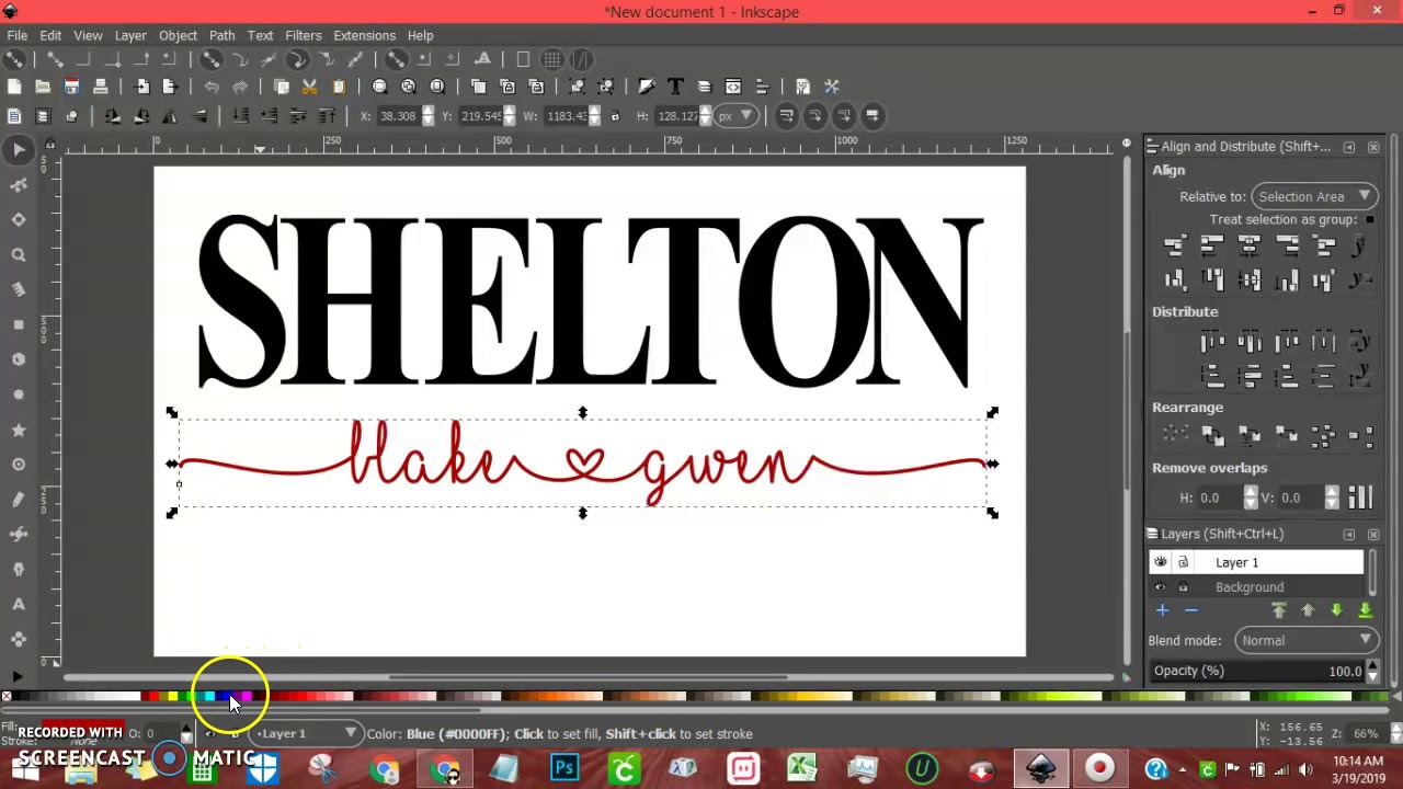 UPDATED: knockout method in Inkscape - even easier!!