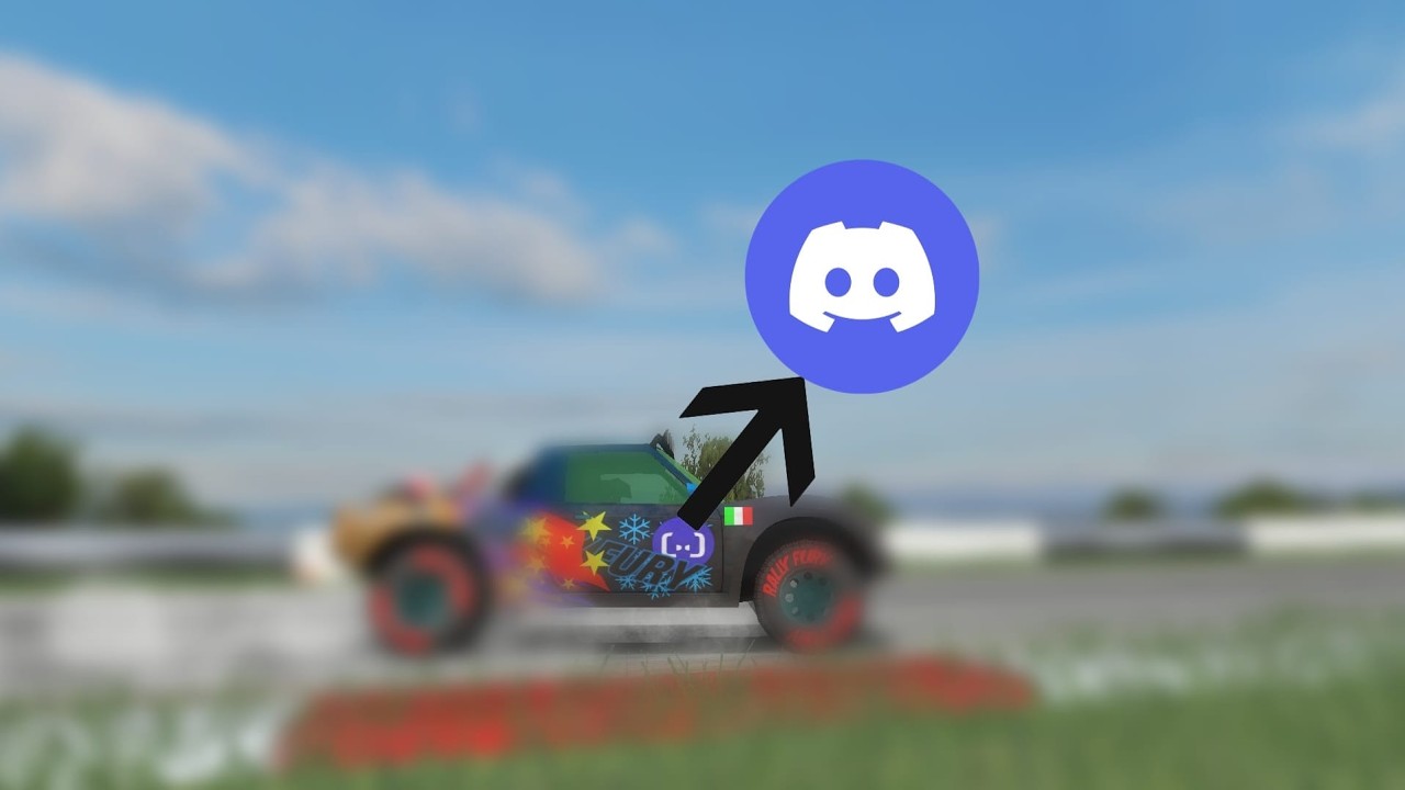 Rally Fury | Tutorial: how to make Discord logo decal on car's side